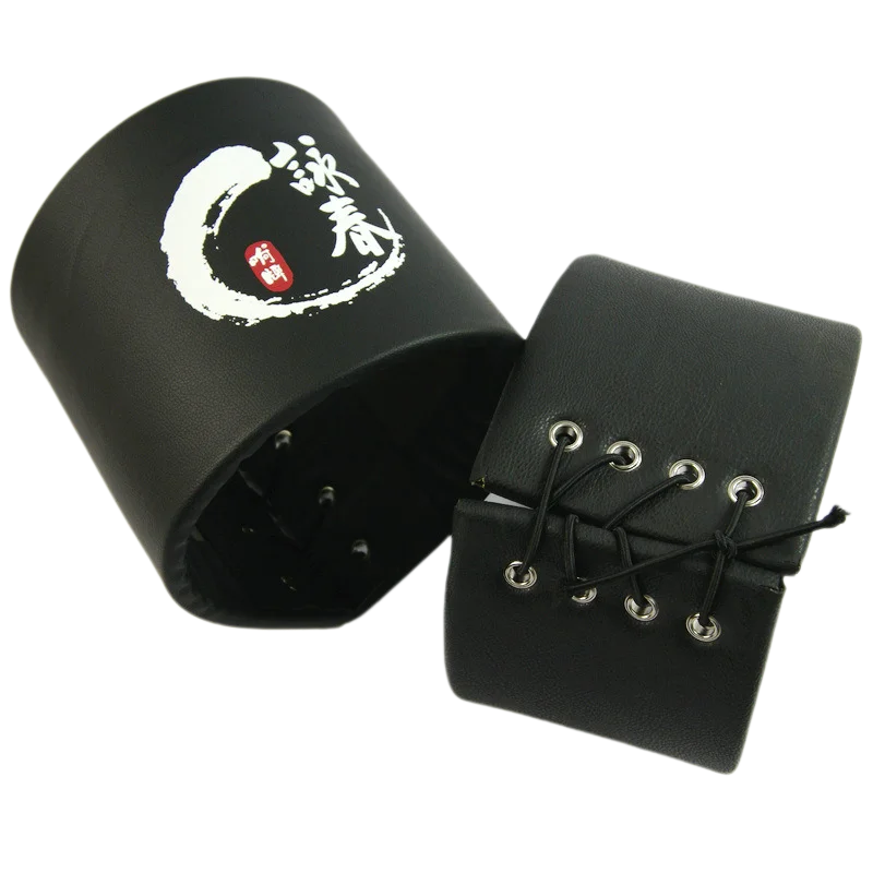 منصات دمية خشبية الأيدي ممارسة المعدات شريط مرن بولي Leather الجلود وسادة واقية الجناح تشون المهنية فنون الدفاع عن النفس دائم #6