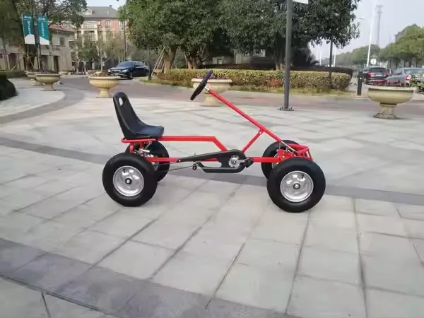 European Stock 1 Pcs 2025 Large Four-wheel Folding Bicycle Park Sightseeing Elderly Exercise Bike and Kart