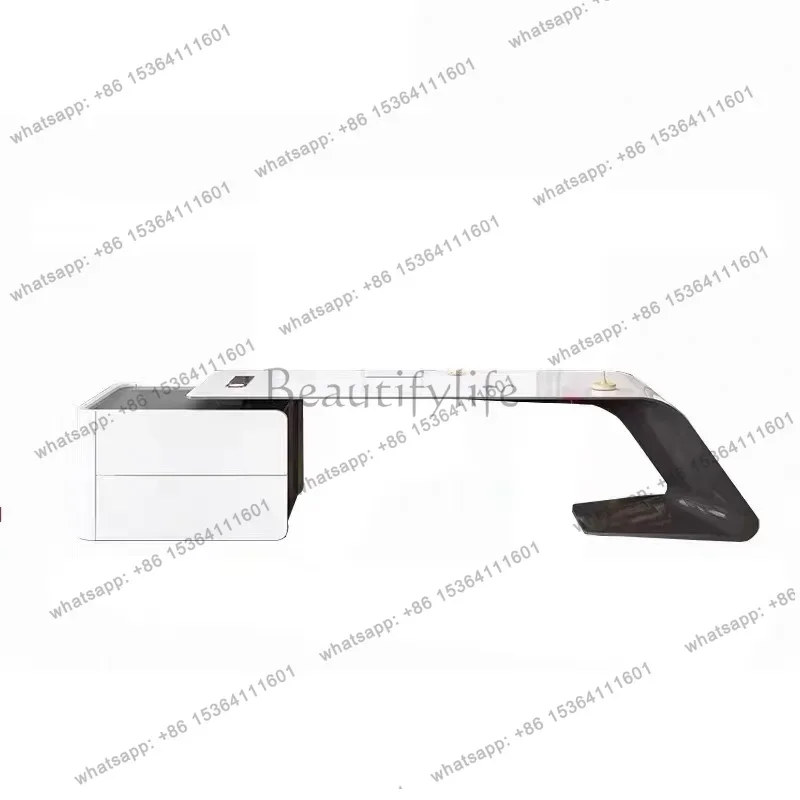 PG Conference Unusual Office Desk Cabinets Shelf Drafting Cheap Office Desk Storage Minimalist Unique Wooden Bureau Furniture