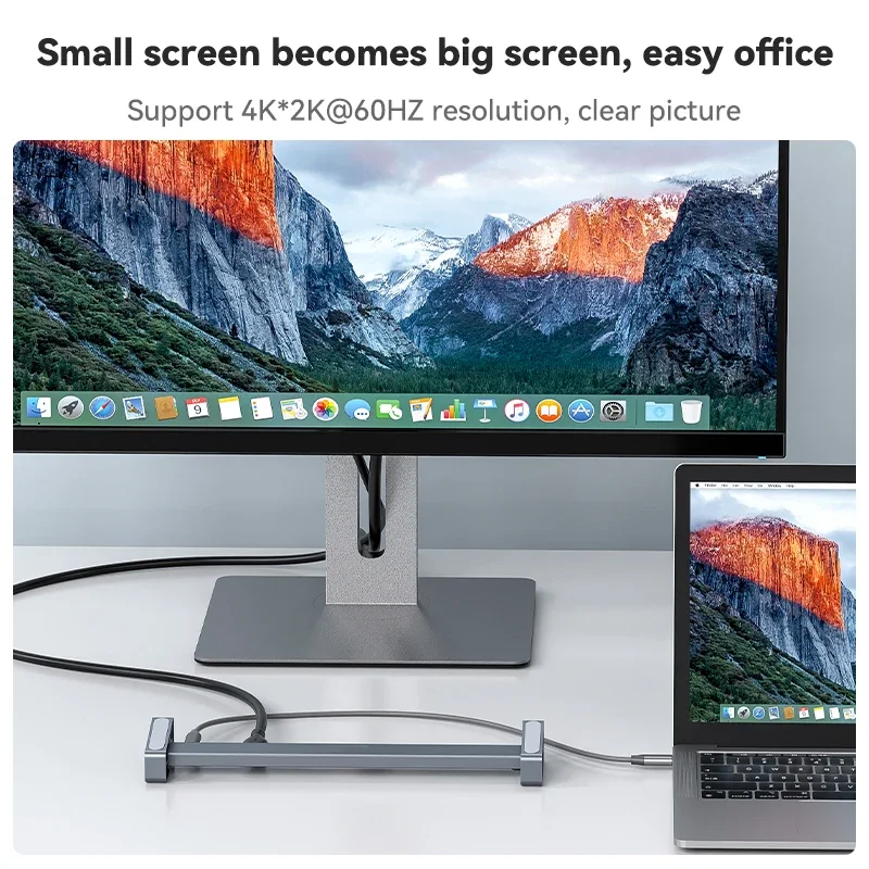 13 في 1 محطات إرساء PD متعددة الوظائف من النوع C 3.0 100 وات مع شاحن سريع 4K 60 هرتز HDMI TF SD 3.5 محور USB للصوت لأجهزة الكمبيوتر المحمول #4