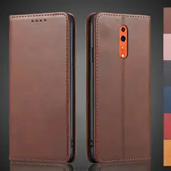 Magnetic attraction Leather Case for OPPO Reno Z RenoZ PCDM10 CPH1979 6.4