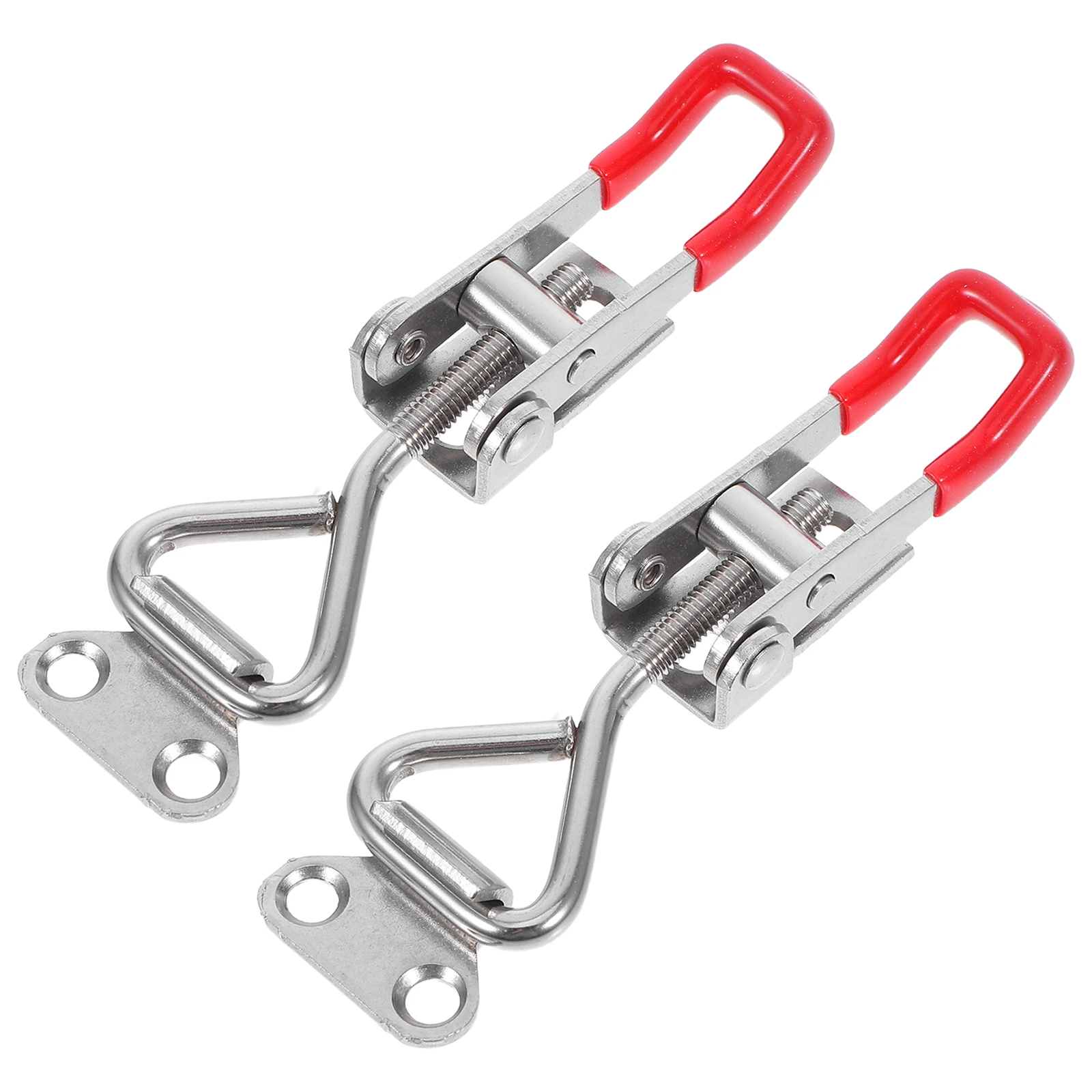 Morsetto per bullone per porta con serratura a molla da 2 pezzi Hardware per chiusura regolabile in acciaio inossidabile 304