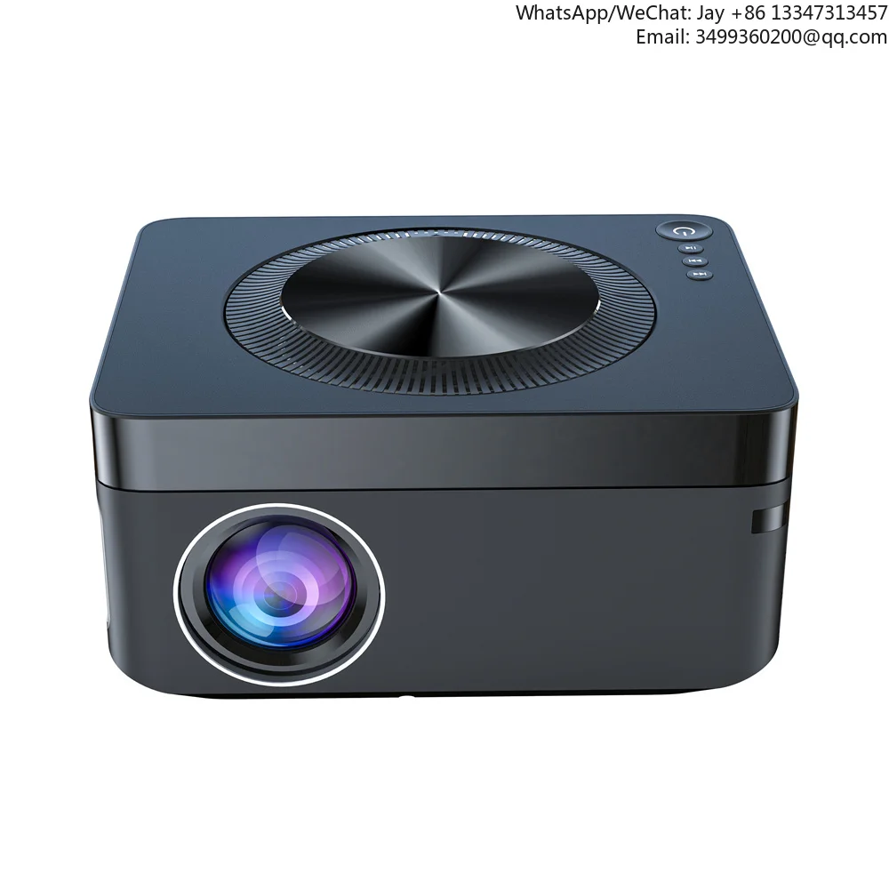 

Встроенный проектор для домашнего кинотеатра с DVD-плеером, разрешением Native 1080P, Amlogic T972, 3D, 4K HD, 4 ГБ ОЗУ, 32 ГБ, Android 9.0, Smart-проектор