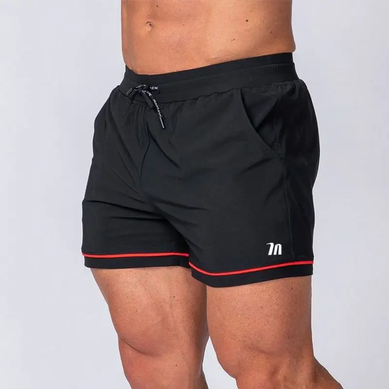 New men\'s shorts, fitness, basketball, sports, running, training, casual, quick drying, breathable single-layer three piece pant