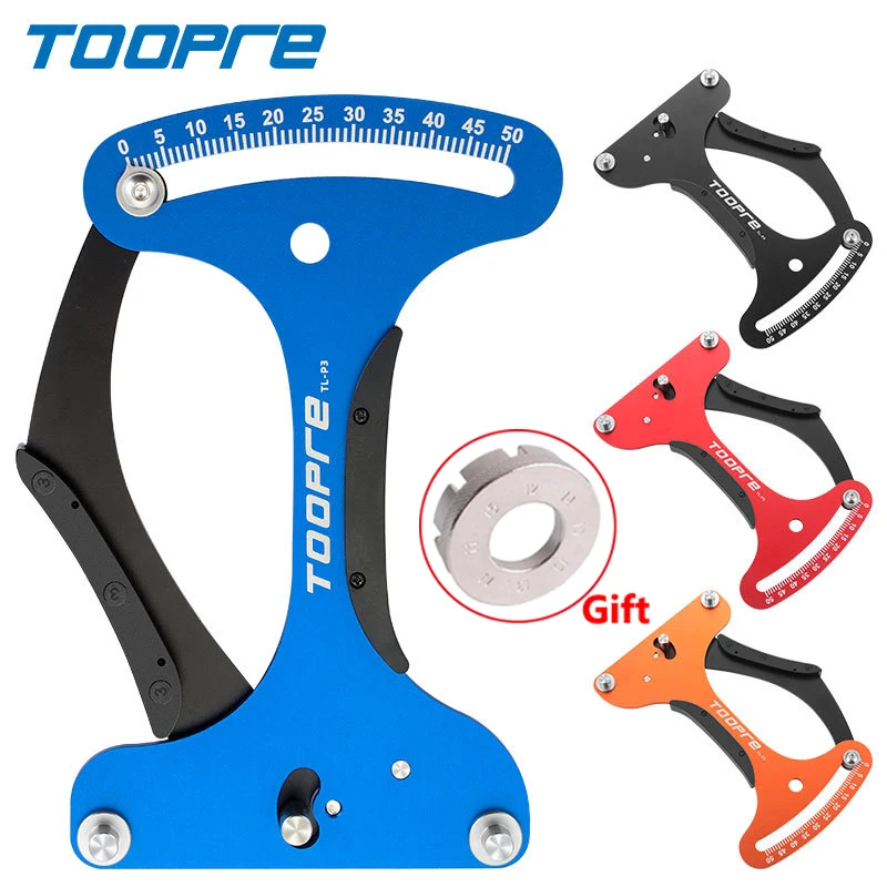 

New CNC Bicycle Spoke Tension Meter Wheel Builders Tensioner Tool MTB Road Spoke Wrench Checker Indicator Accurate Stable Tools