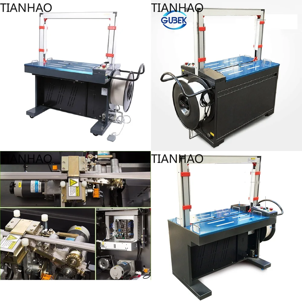 Automatic Strapping Machine for MH-X201 Titan Strapping Head Heavy Duty Packing Tool Industrial Bundling Equipment Fast