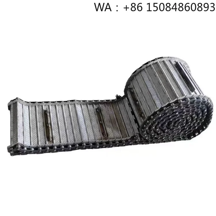 Image 6: Pièces usinées CNC, plaque de chaîne en acier inoxydable, résistante aux hautes températures, bande transporteuse à copeaux pour utilisation en restaurant CNC