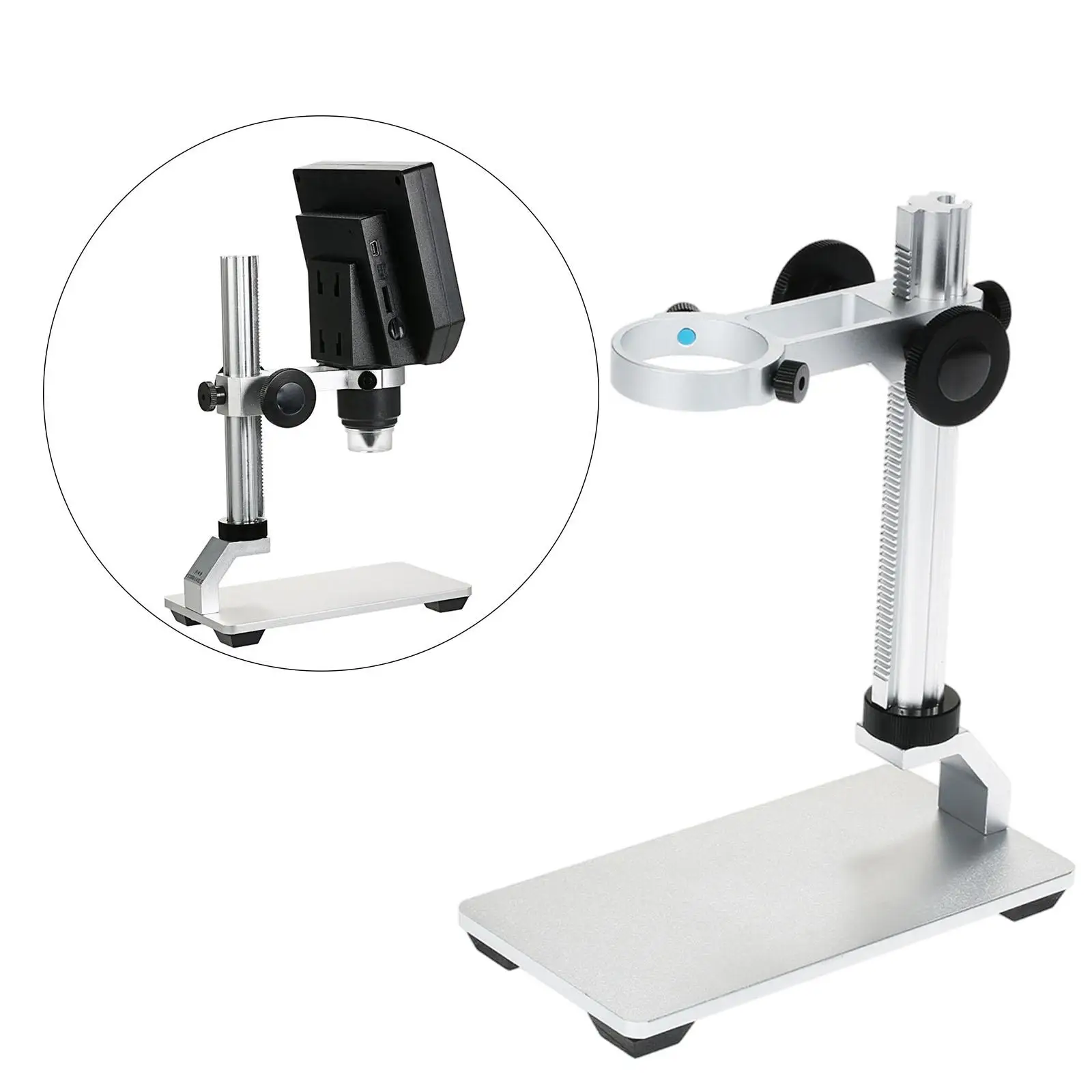 ที่วางขาตั้งอลูมิเนียมอเนกประสงค์เดสก์ท็อปสําหรับดิจิตอล