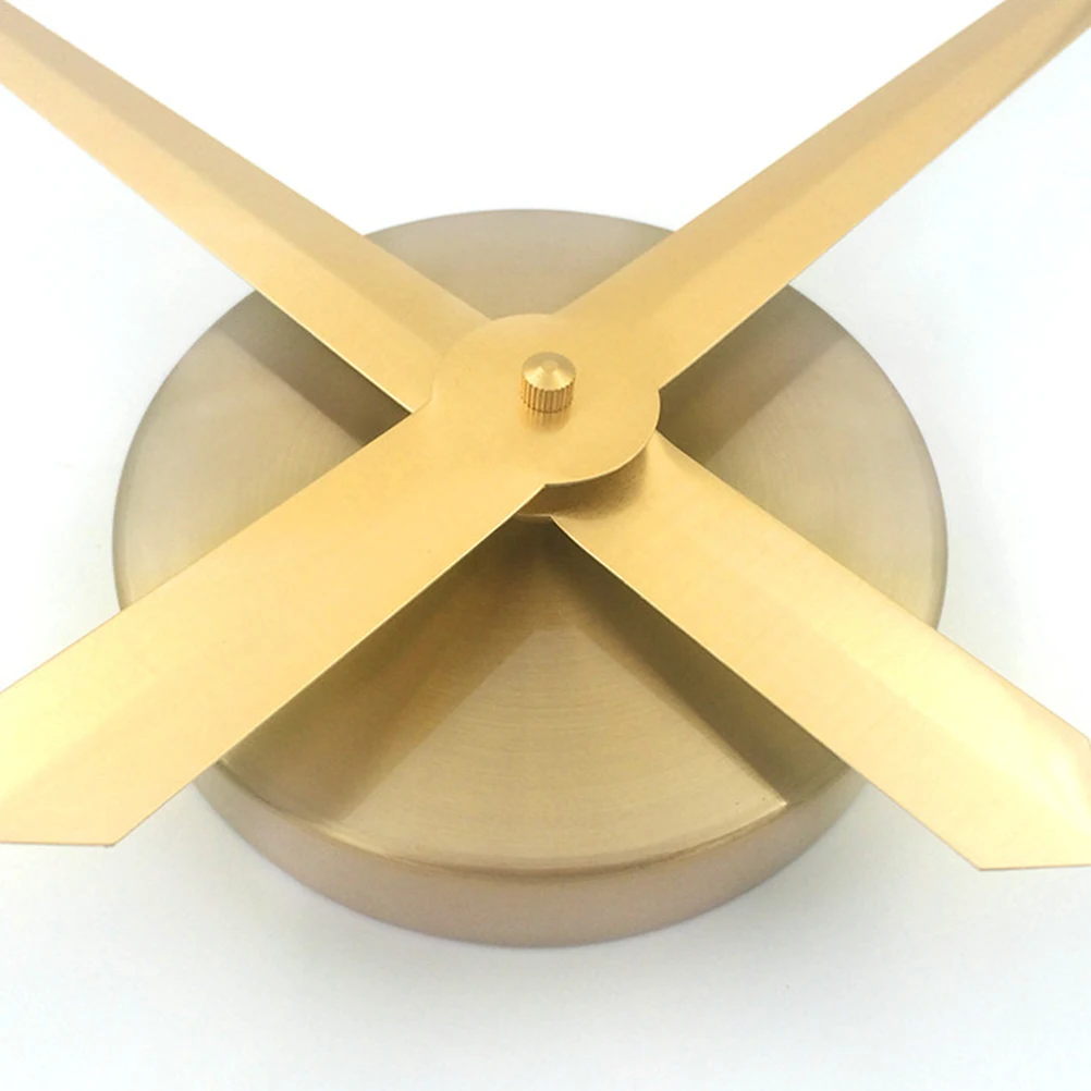 

Large Cross-Stitch Clock Hands Needles Wall Clocks 3D Quartz Mechanism Silent Eco Friendly Modern Home Decor Needles Wall Clocks