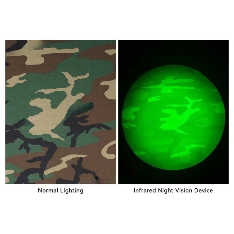 

50% Nylon 50% Cotton M81 Camo Ripstop Fabric NYCO5050 US Army WOODLAND Camouflage Tactical Cloth for Uniform DIY