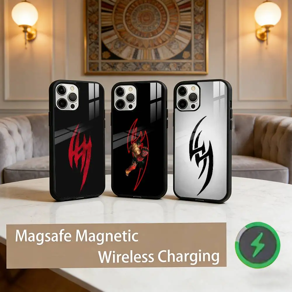 Tekken 8 LOGO Hot Game   Phone Case For iPhone17,16,15,14,13,12,11 Plus,Pro Max Magnetic For Magsafe Wireless Charging
