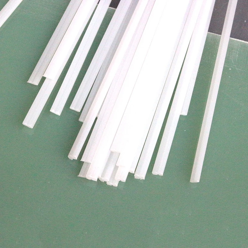 500mm ABS Half Round Rod Model Toys Diorama Sand Table Architecture Building Materials 1mm-6mm Plastic Stick Model Making Kits