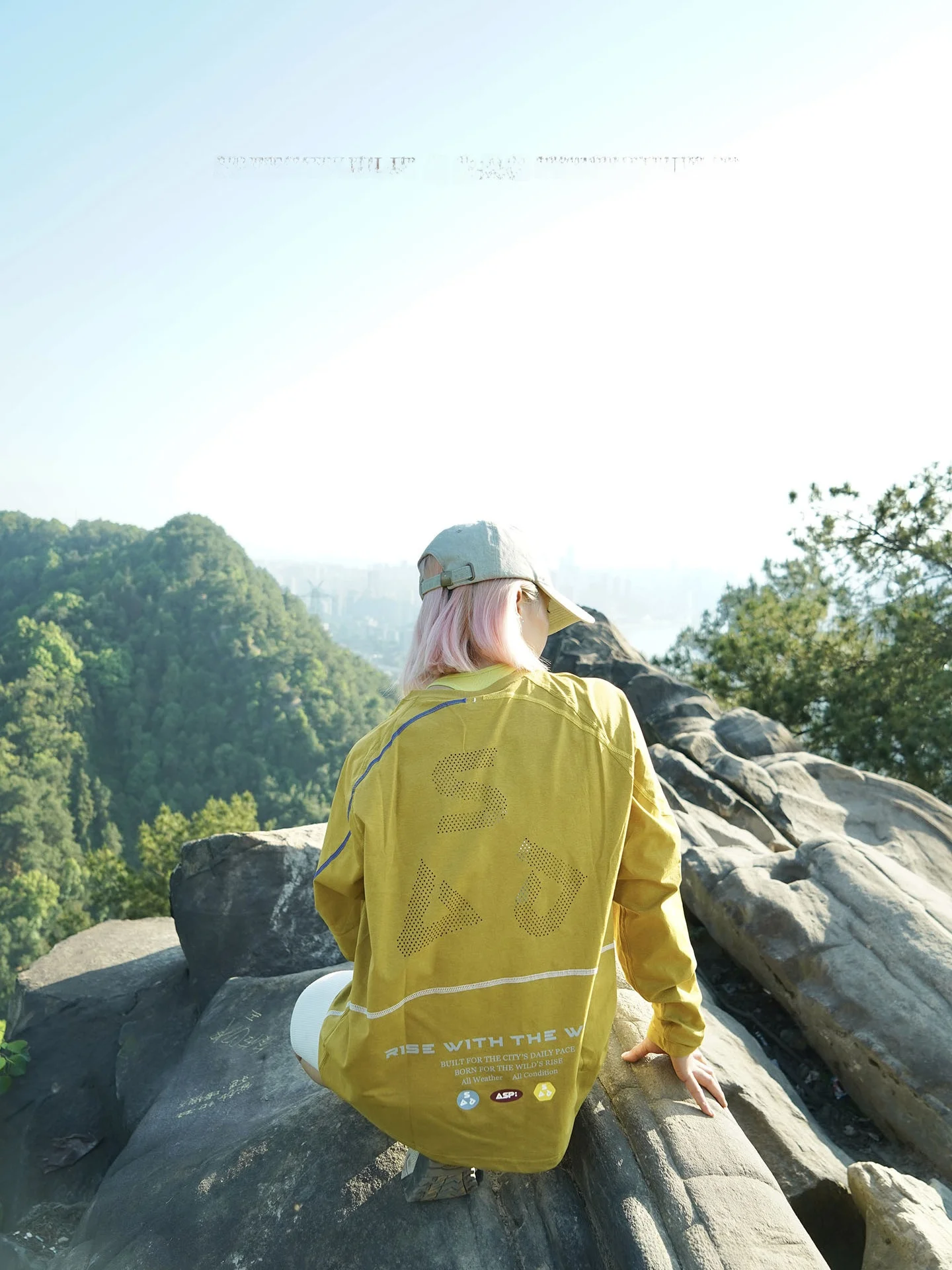 Outdoor Sports Casual Long Sleeve T-Shirt Climbing Mountain Series Quick Dry UV Protection Spring Summer Fashion Polyester Blend