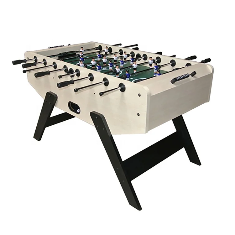 2026 Factory Direct 55 Inch Wood Finish Foosball Game Table Soccer Machine Football Table Game with Sale Indoor Sports Productpr