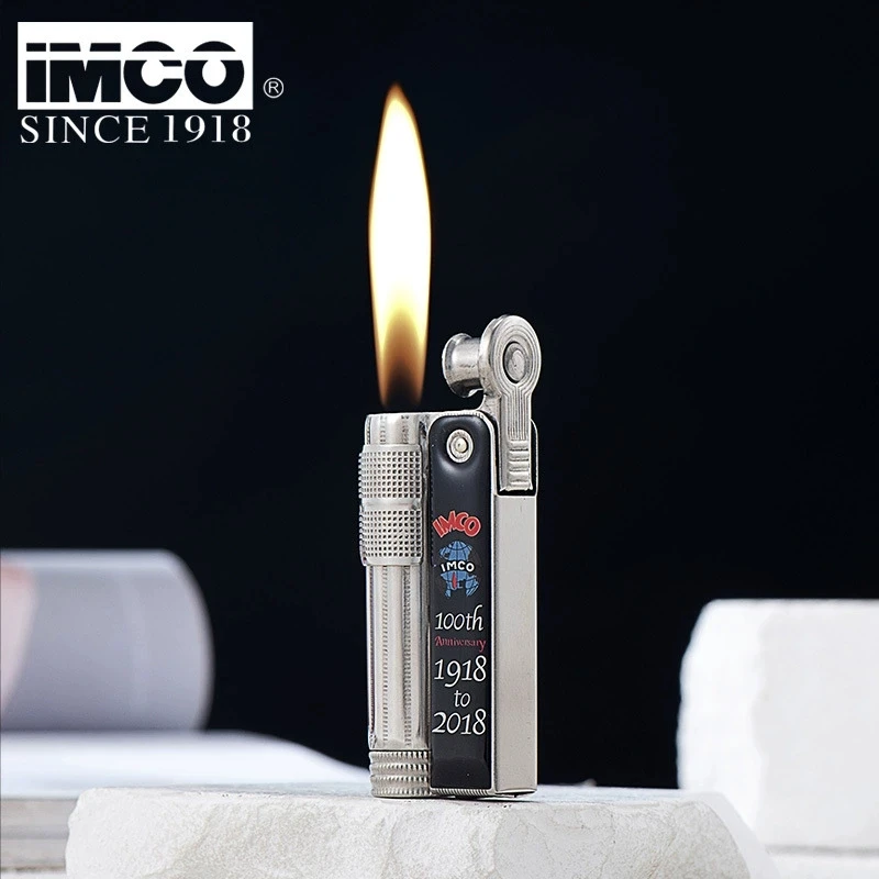 

IMCO Original 100th Anniversary Mechanical Kerosene Lighter Flint Wheel Windproof Limited Edition Lighter Cigar Men's Igniter