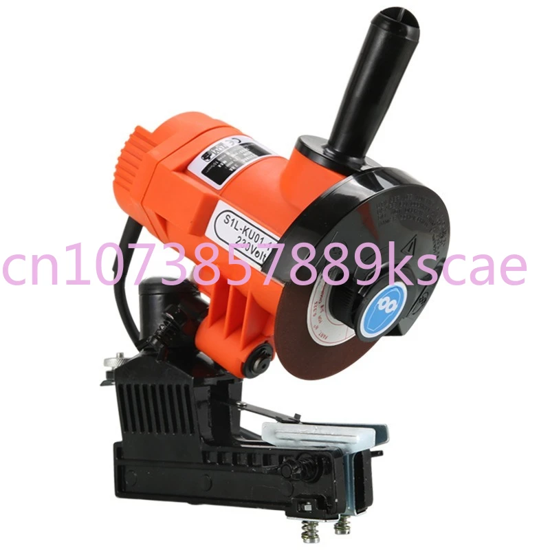 Portable Electric Chainsaw Chain Sharpener Chain Saw Sharpener Tool 220V 85W Clip Type Grinding Chain Machine S1L-KU01-105A