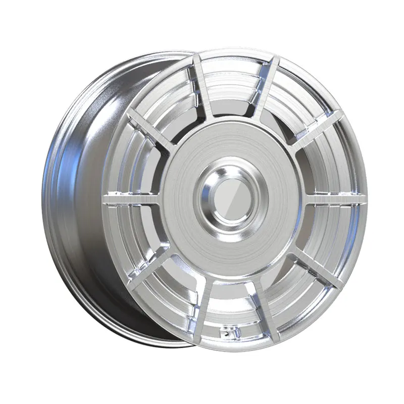 &c Custom Luxury Silver Aluminum Alloy Car Rims Forged Monoblock Passenger Car Wheels for Range Rover Tesla