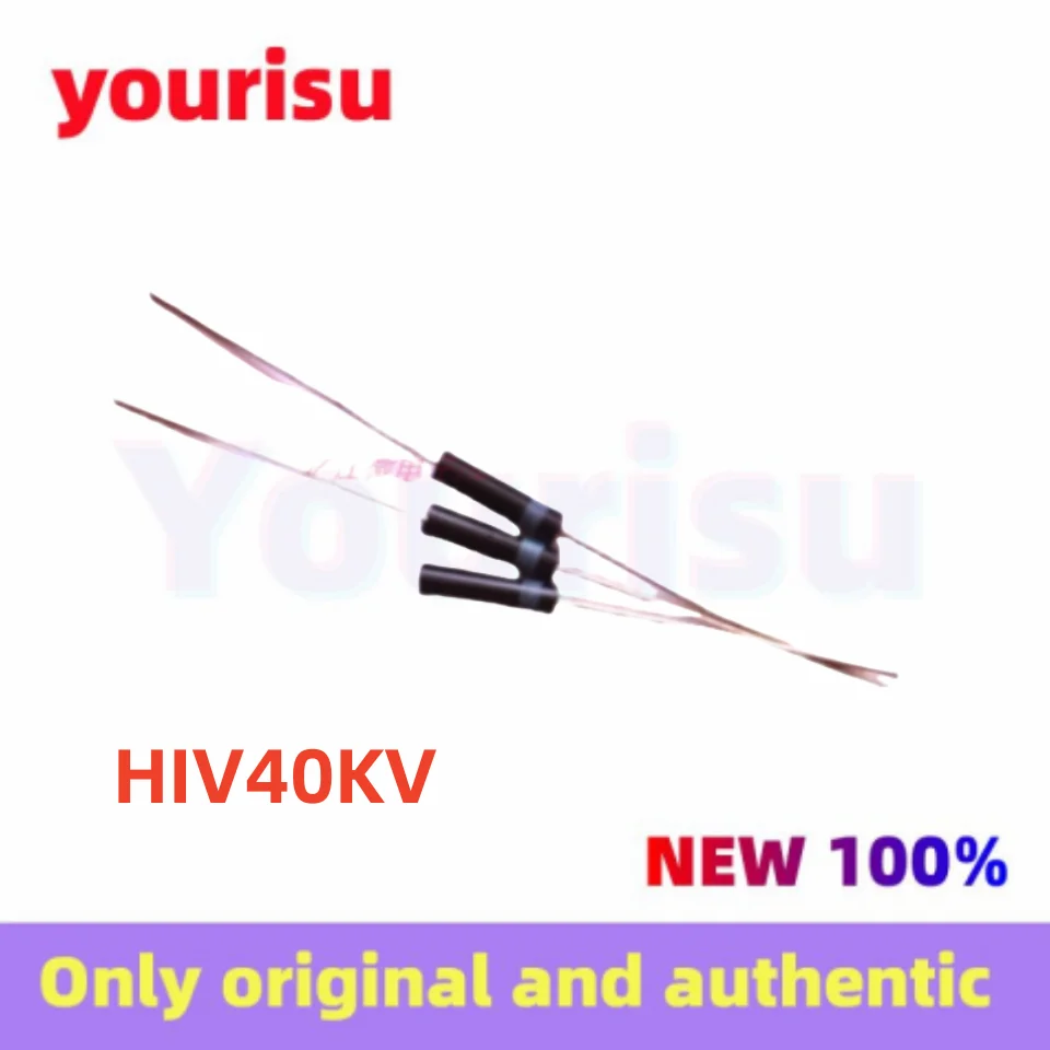 5Pcs/Lot Original HIV40KV HIV40 High Voltage Rectifier Diode 40KV 5MA High Voltage Silicon Stack 40000V 3X12mm