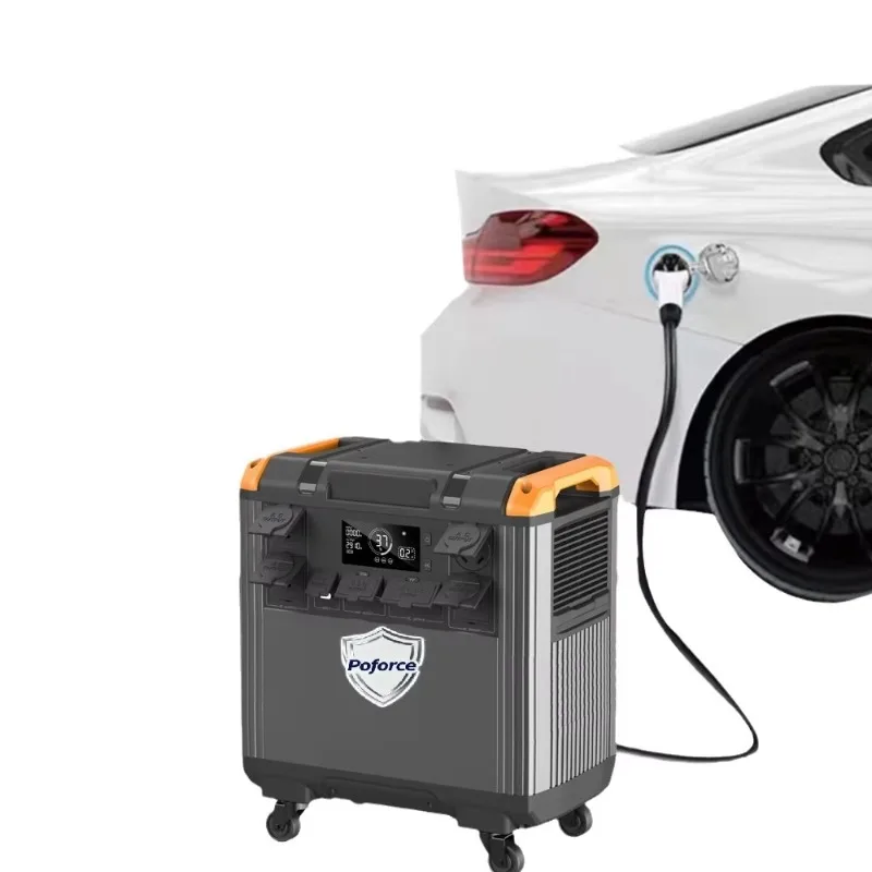 3000W Multifunctional Solar Power Kit, Built-in Inverter Controller, Portable Emergency Energy Equipment for Outdoor Camping