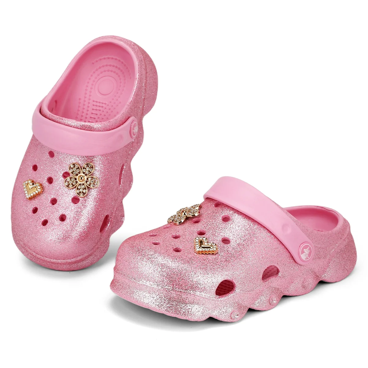 Girls garden shoes, toddler slippers, sandals, children\'s lightweight and cute clogs