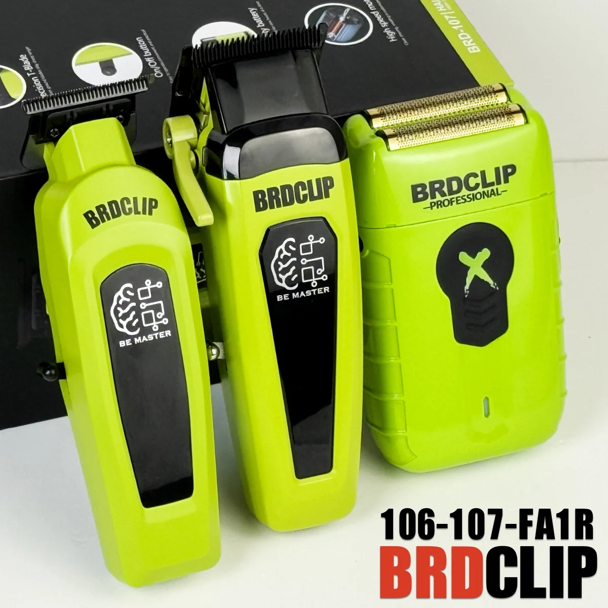 

BRD 106 107 609 BRDCLIP Профессиональная электрическая машинка для стрижки волос Триммер для волос DLC Лезвие с основанием 7500 об/мин 8000 об/мин 7000 об/мин Парикмахерский набор
