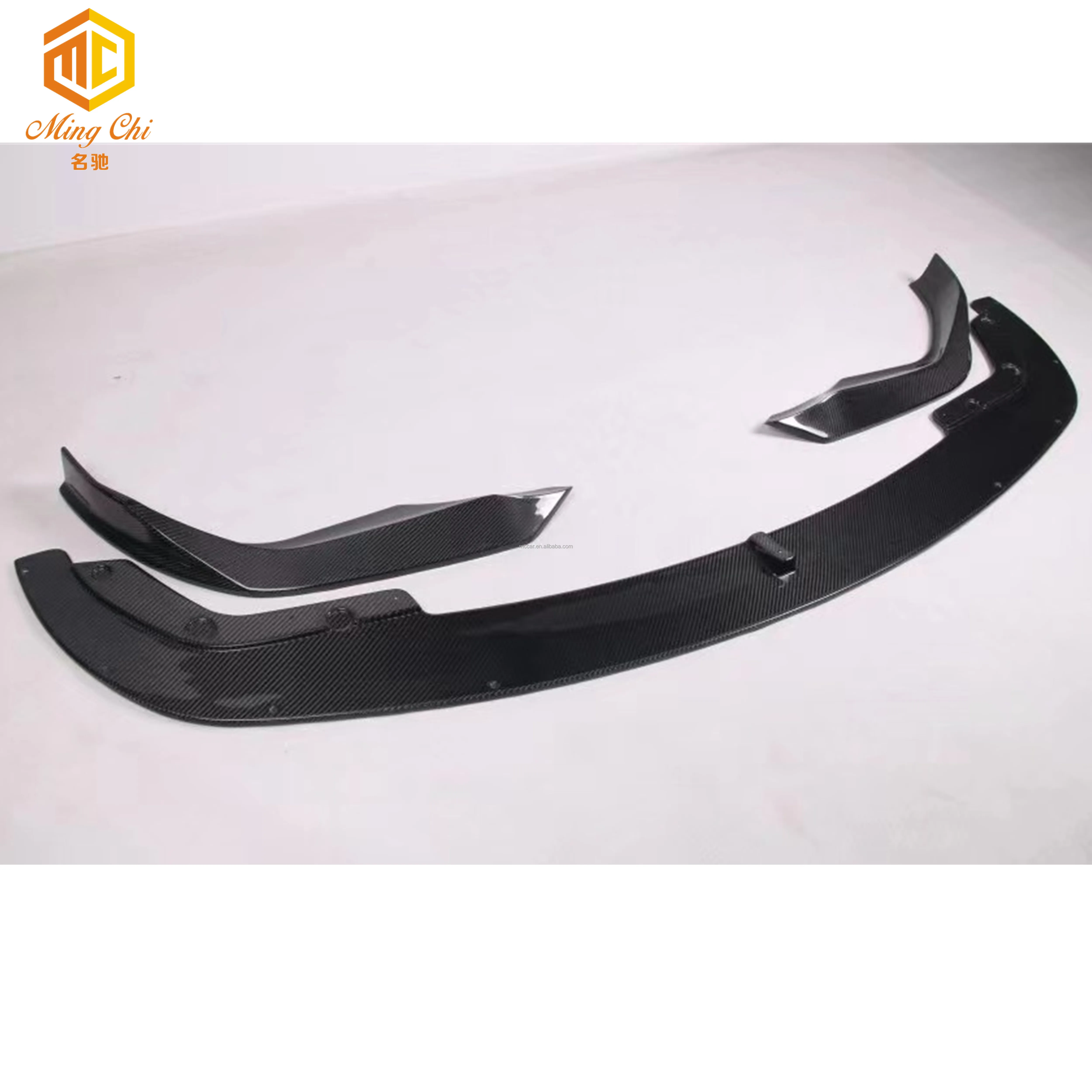 AC carbon fiber front lip car bumper front lip for BMW 3 Series G20 330I Mtech