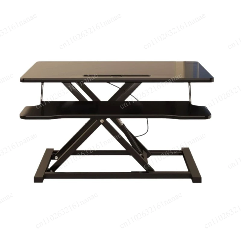 Standing workbench Computer lifting table Standing office work Computer desk Lifting desktop