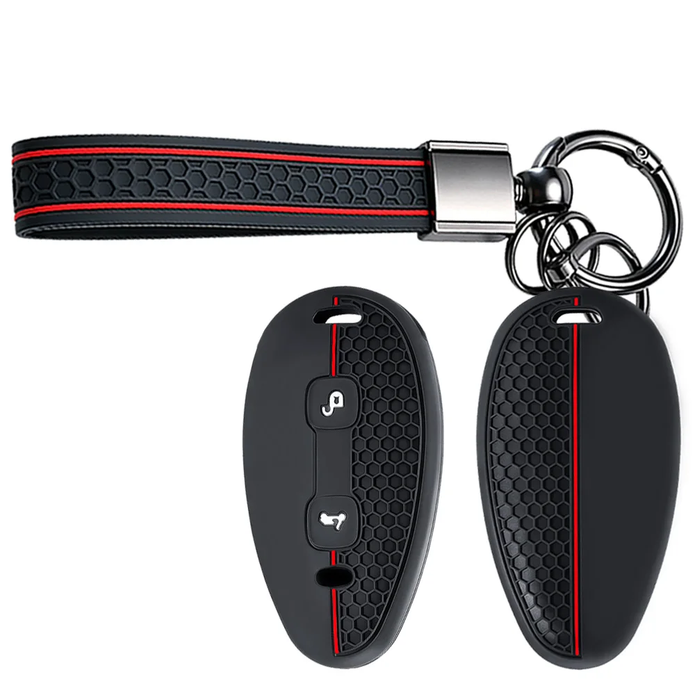 Soft Key Holder With Chain For Piaggio Vespa GTV300 GTS300 GTV GTS250 Primavera Sprint 150 Beverly 300 MP3 250 Perfect Fit