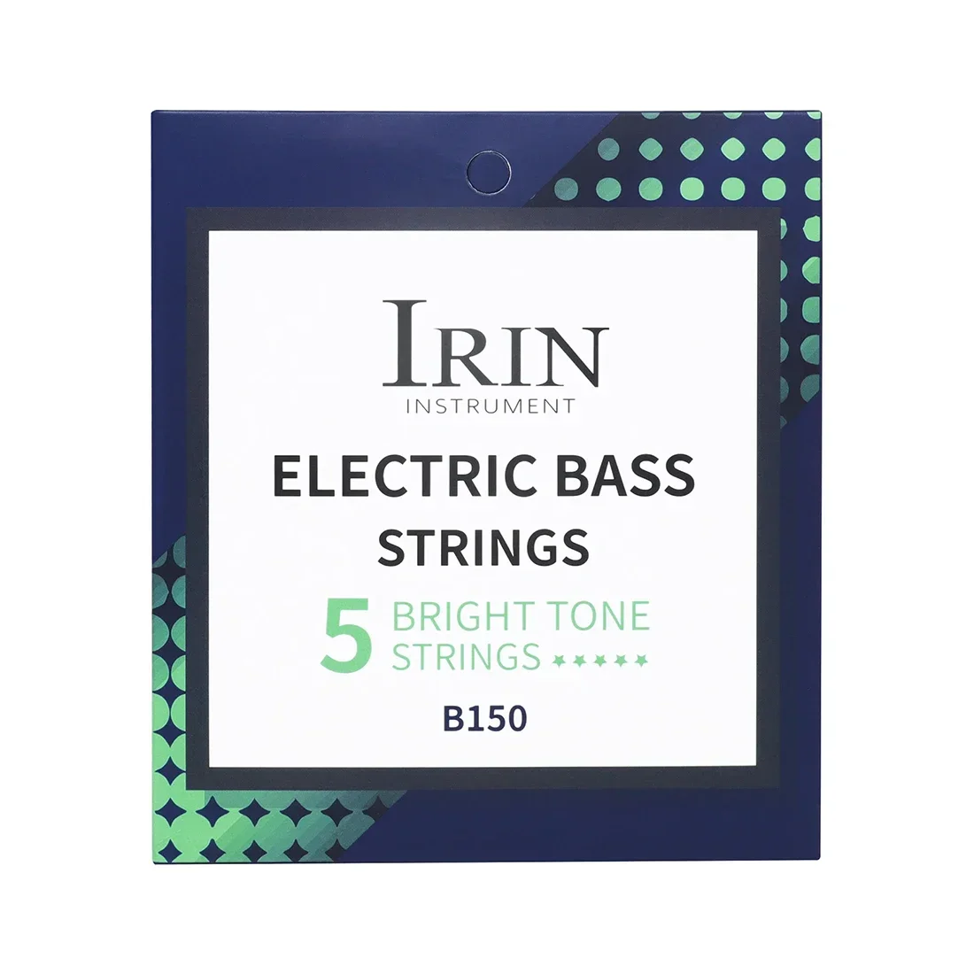 IRIN 5 Strings Bass Guitar Strings Hexagonal High Carbon Alloy Nickel Steel Wound Electric Bass Guitarra Strings Accessories