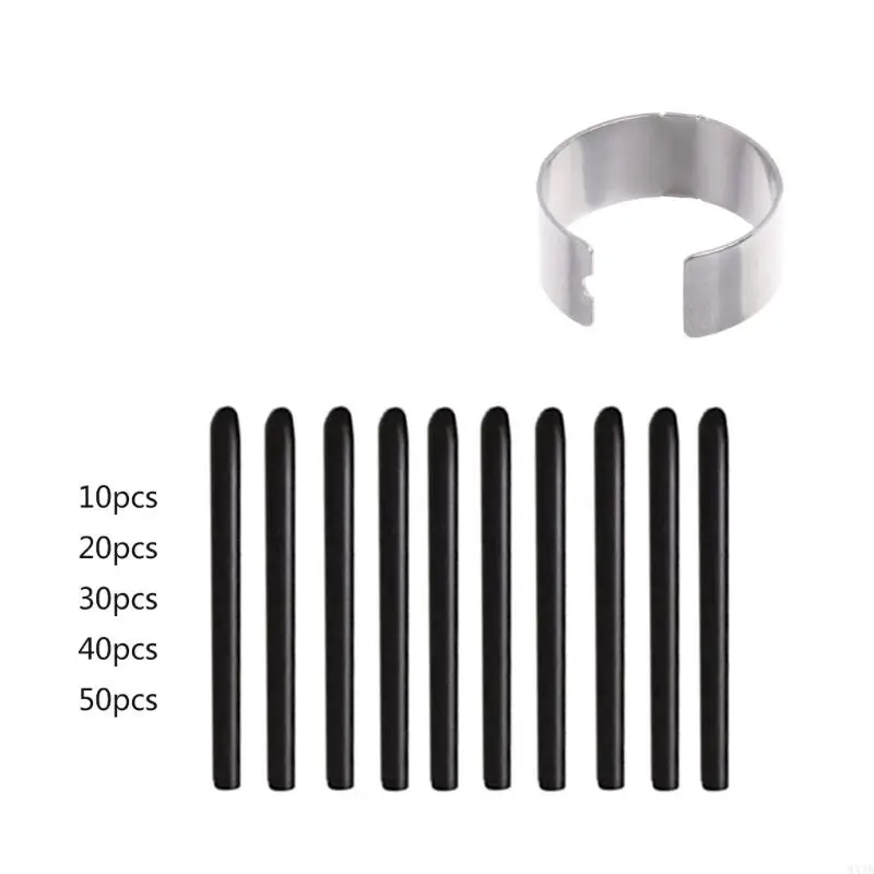 Touch Styluses Tip Nibs with Metal Clip for 471 671 472 672 CTH-490/690 CTL-490 Styluses Pen Tip Wring Access 