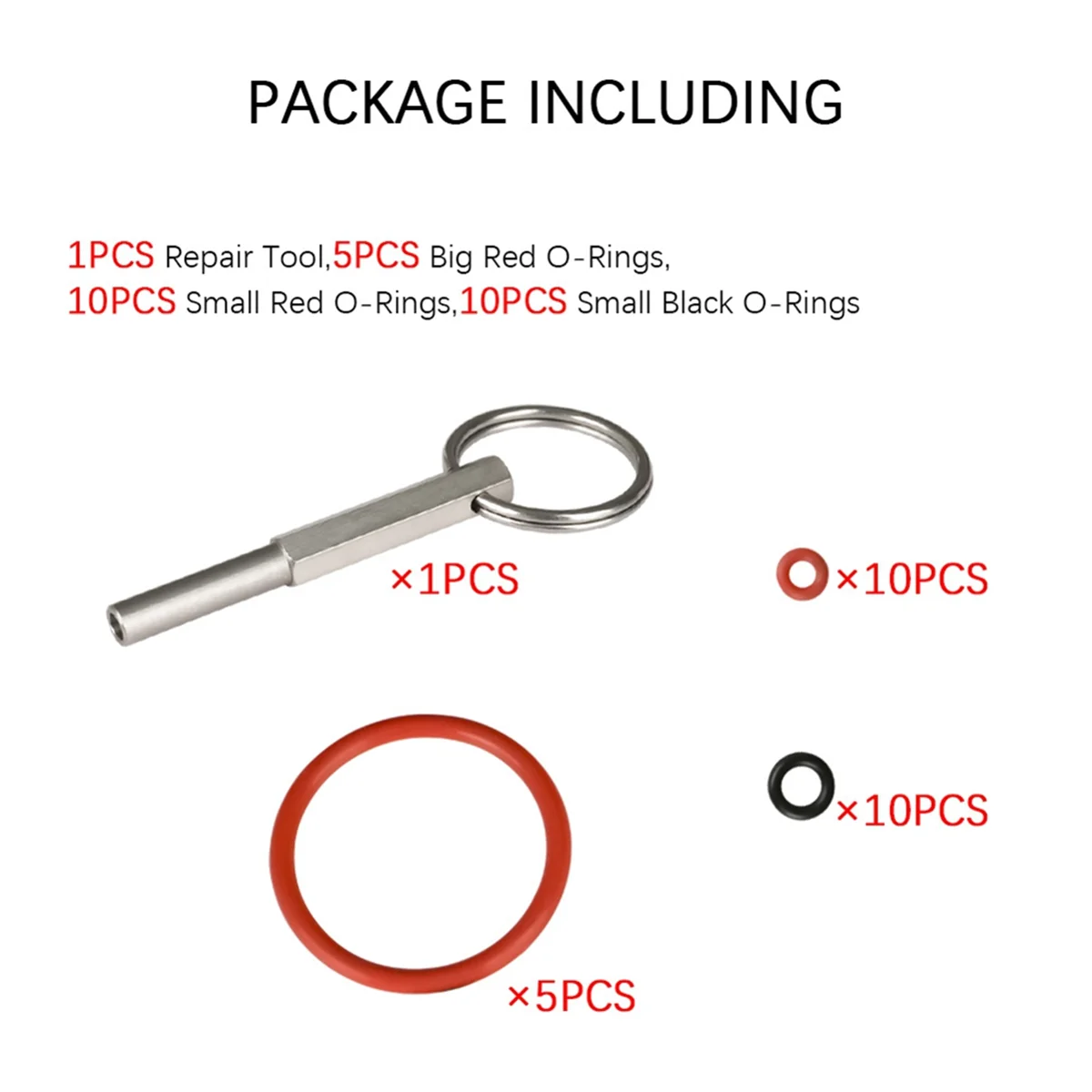 ABLG O-Ring Gasket Seal Set Key Tool for /Impressa Machines Brew Group & Drainage Valve O-Ring for Most