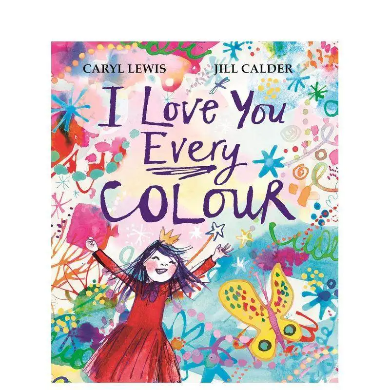 Pre-sale period: 60 days I Love You Every Colour English version: Children's Fun Picture Book