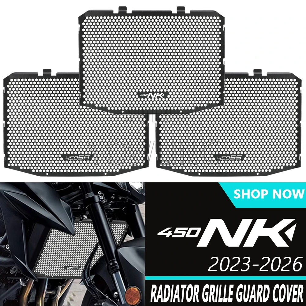 450 NK/SS/SR Motorcycle Radiator Guard Grill Cover Protector Accessories Cooler FOR CFMOTO 450NK 450SR 450SS 2023 2024 2025 2026