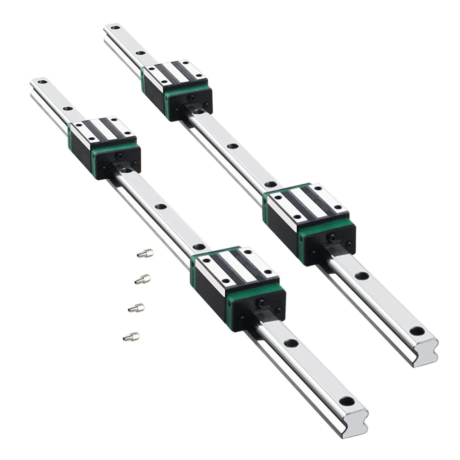 

Linear Rail 2PCS HGR20 1000mm Linear Guide Rail HGH20CA HGH20 Linear Slide Rail + 4PCS HGH20CA Carriage Slider Block CNC Kit for