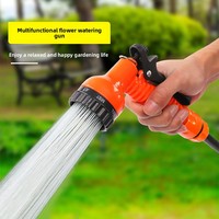 Watering Pipe Watering Vegetables Watering Sprinkler Nozzle Gardening Garden High Pressure Spray Garden Shower Water Gun Set