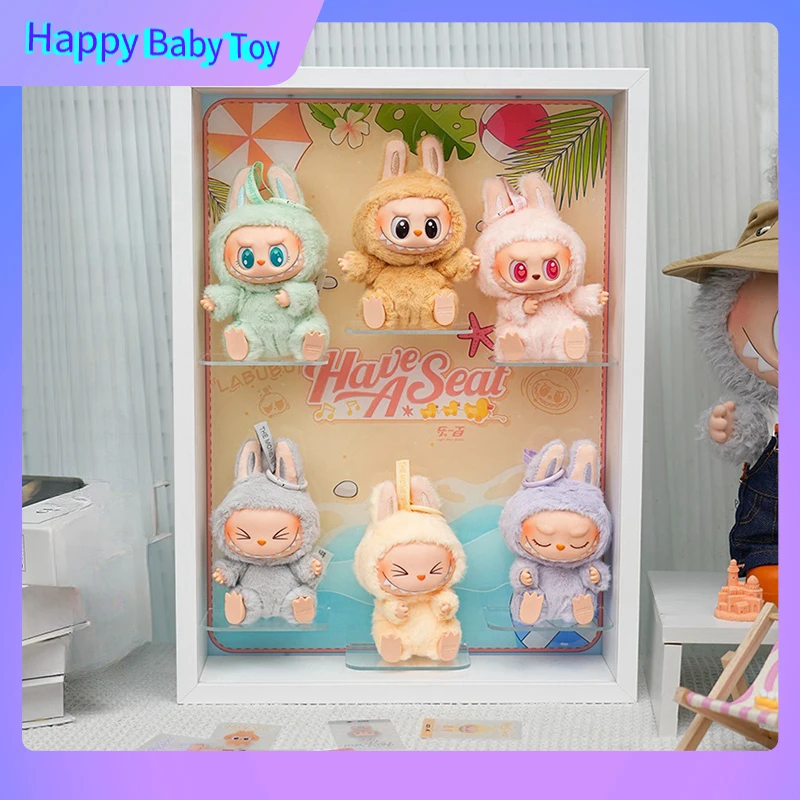 Suitable For Labubu First And Second Generation Doll Blind Box Display Box And Storage Box Wall Mounted Photo Frame Scene