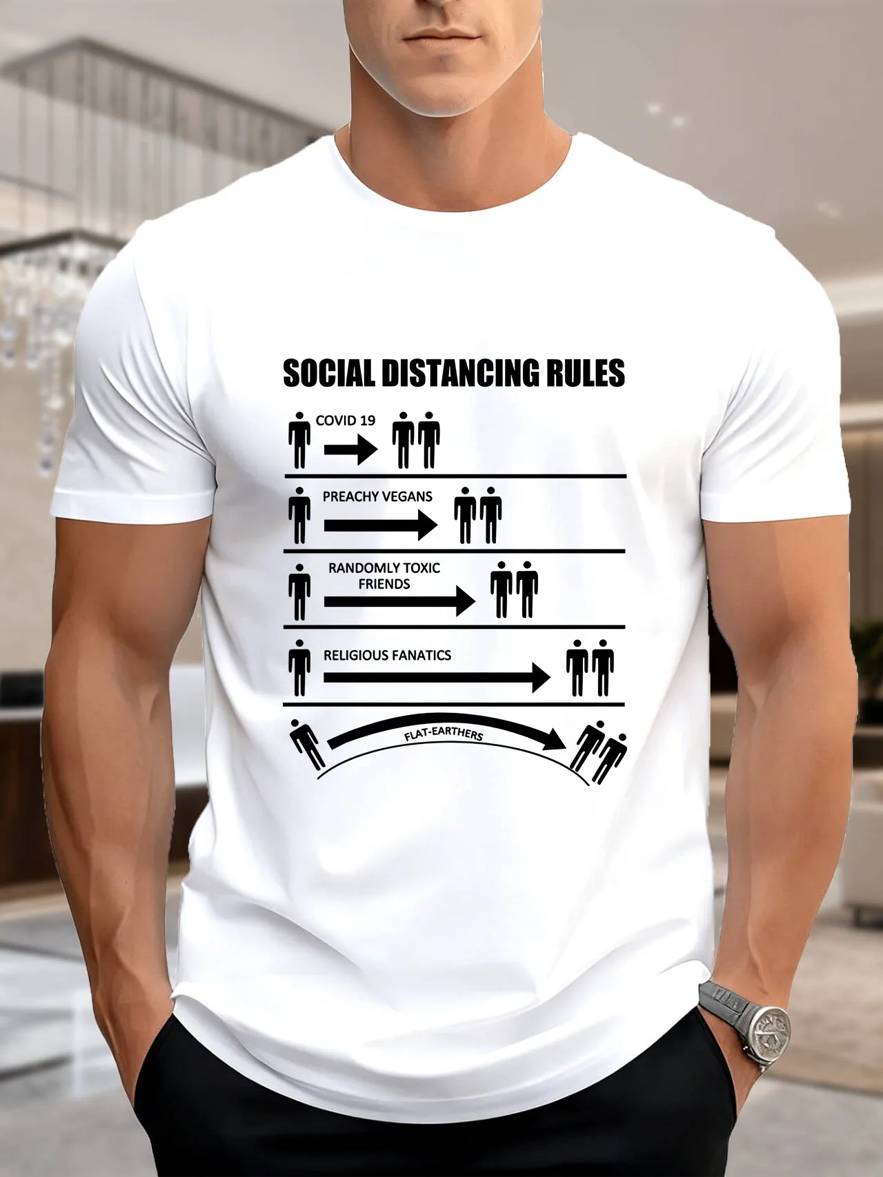 جديد وصول أزياء الرجال القطن المطبوعة تي شيرت العصرية حافلة وقف الجرافيك المحملة لينة تنفس القطن الخالص مثالية لارتداء عارضة