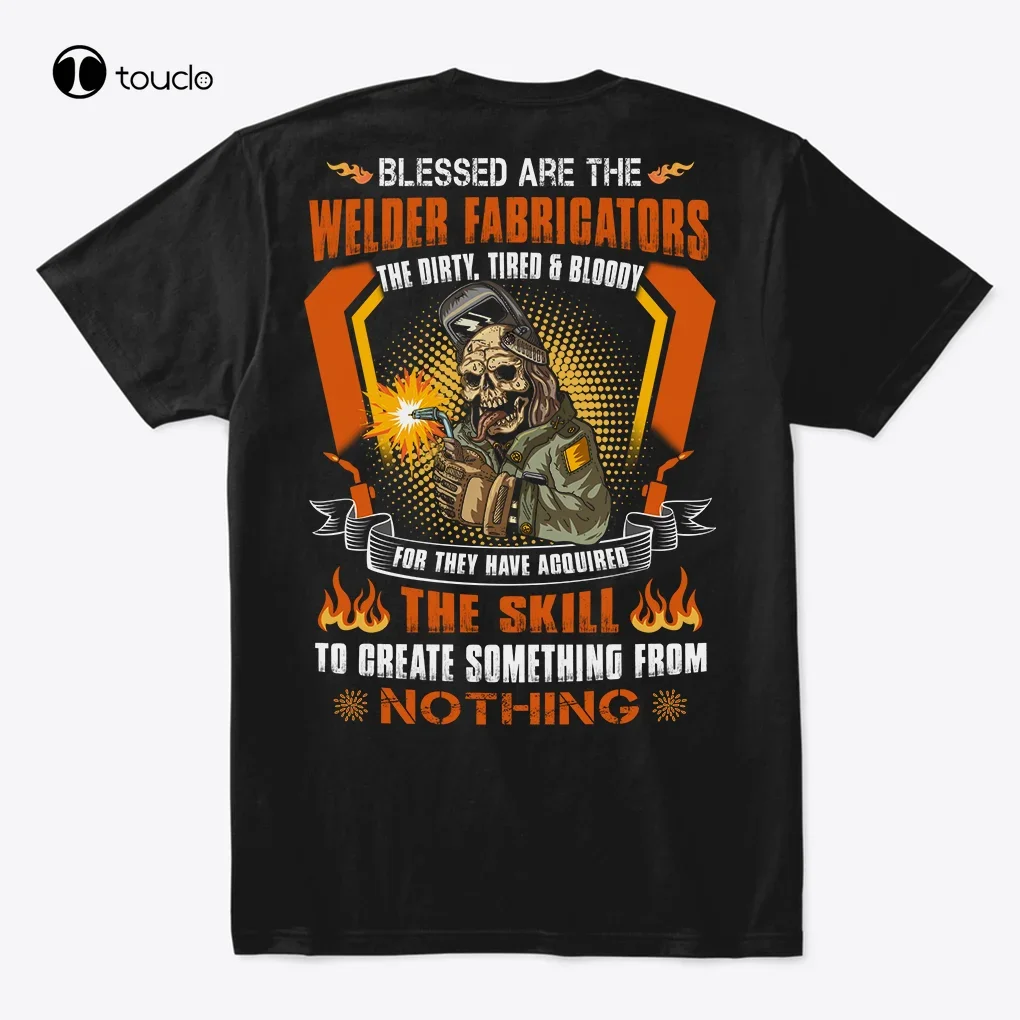 Proud Welder T-Shirts - Welder Fabricators Welding Men Tee Gift For Metal Worker Unisex Fashion Tshirt Summer Women Shirts