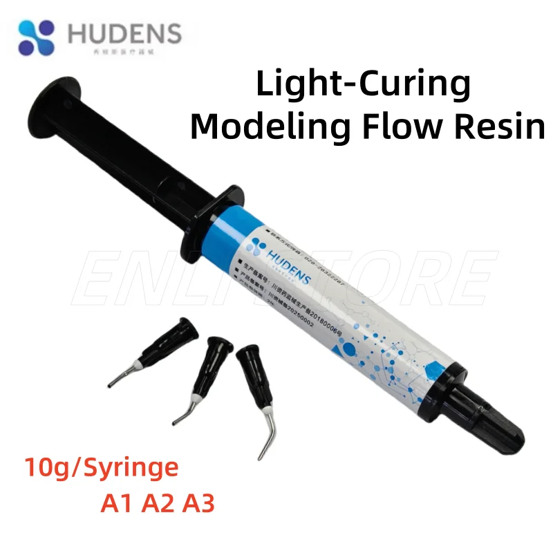 

10g/Syringe Dental Light-Curing Modeling Flow Resin Dental Modeling Light Curing Flow Composite Dental Laboratory Material