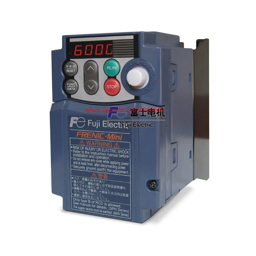 

Fu-ji FRENIC-Mini(C2 Series) FRN0005/0007/0011/0013/0018/0024/0030C2S-7C Variable Frequency Drive VFD & Inverter