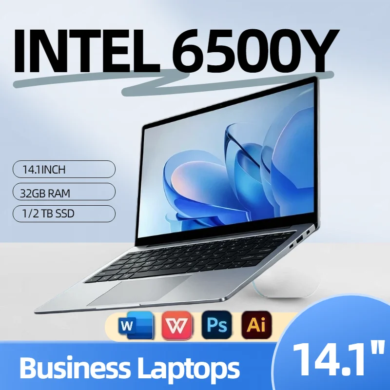 2026 HOT Ultra Slim  Intel Core 6500Y 14.1