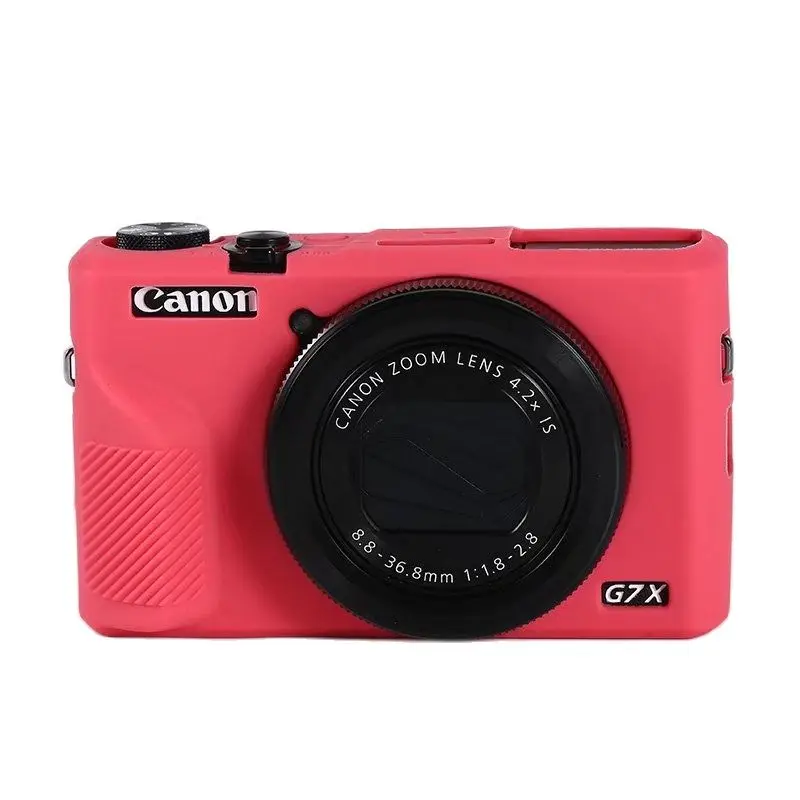 Camera Silicone Case Cover Protector for Canon G7X Mark 3 G7X III G7X3 Protective Body Cover Case Skin