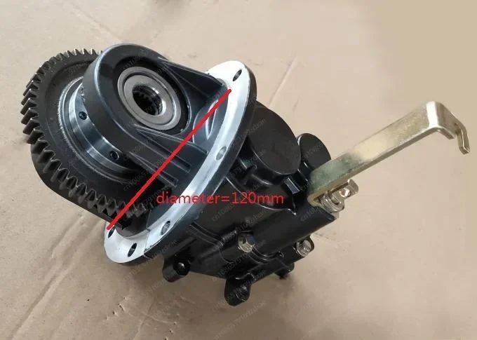 800 W Electric Motor Auto Rickshaw Gearbox Reducer With Two Speed For Passenger and Cargo Tricycle