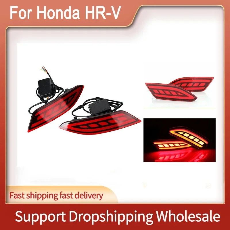 

1 комплект для Honda HRV HR-V 2014-2018, зеркальный отражатель DRL, задняя противотуманная фара, фары бампера, тормозные фонари, сигнал поворота