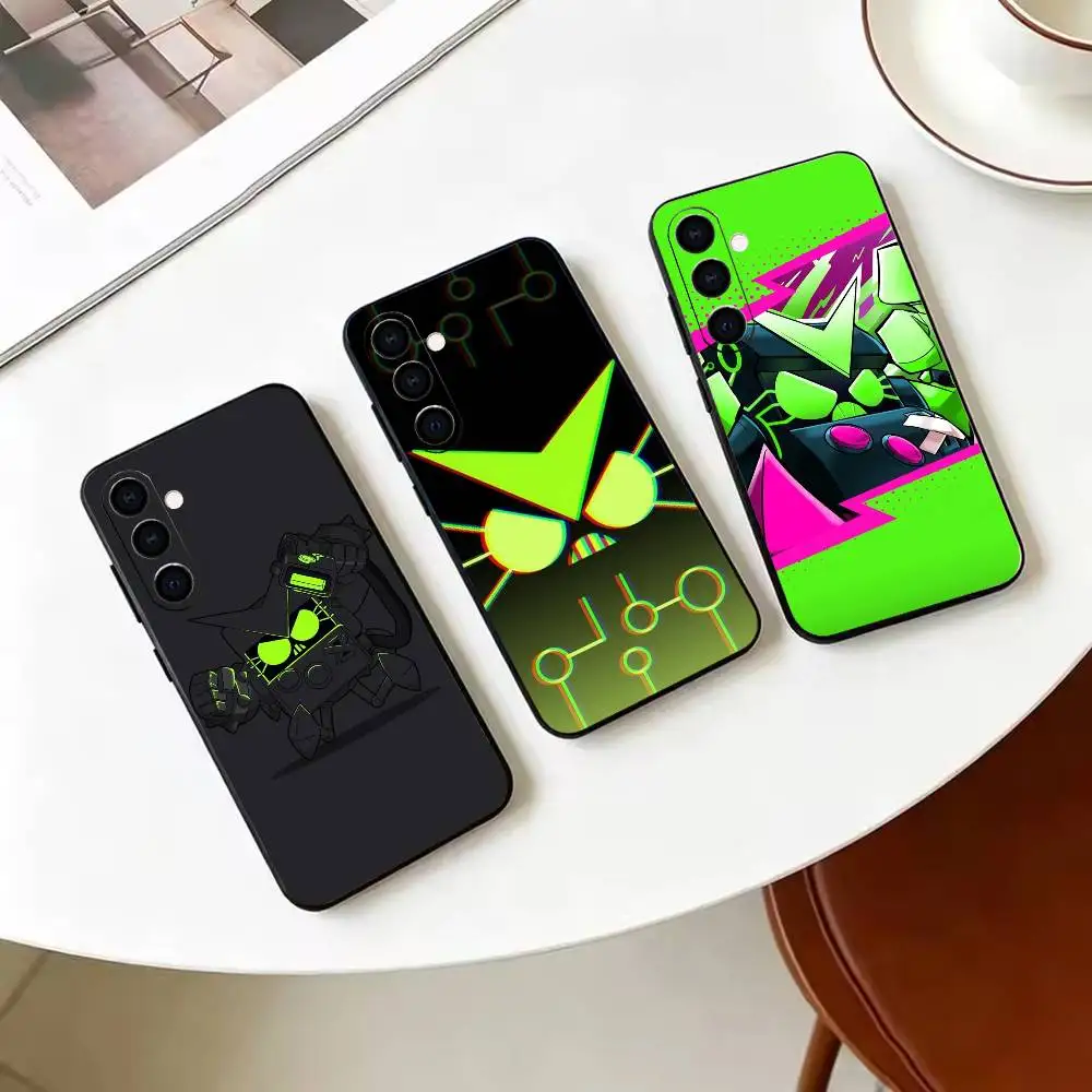 B-Brawl S-Stars Soft Silicone phone Case for Samsung Galaxy A73//A72/A70/A53/A52/A51 - Black