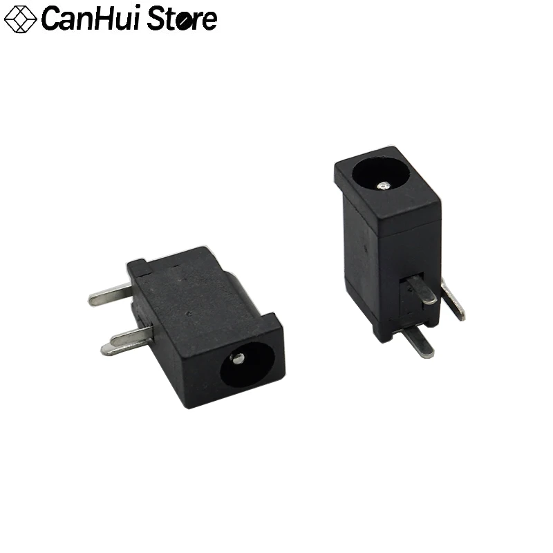 10pcs DC002 Panel Mount DC Power Jack/Plug 3.5x1.1mm/1.3mm 0.5A/30V Male Female Connector