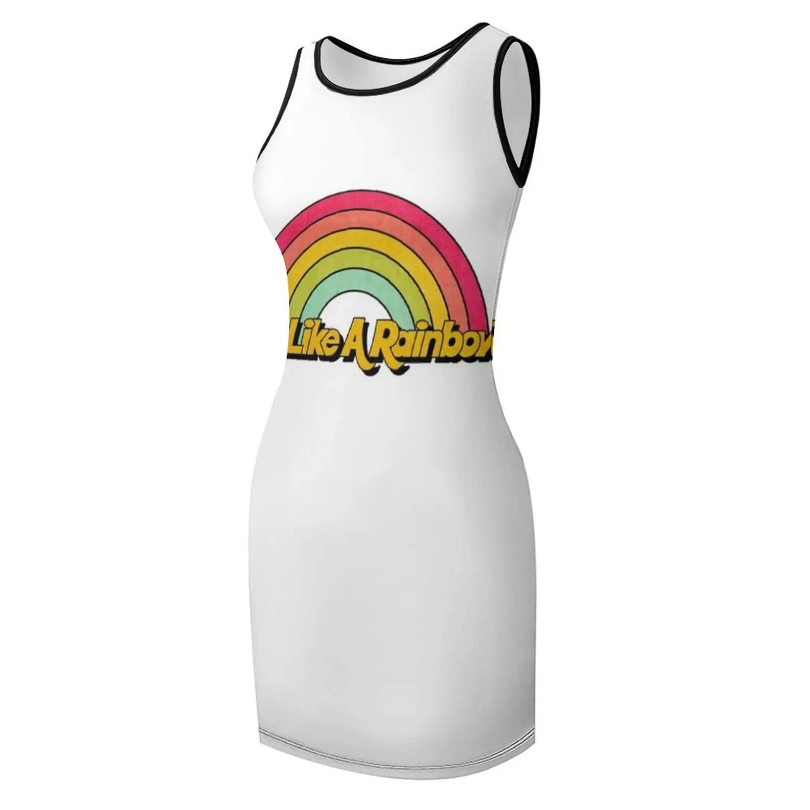 She's Like A Rainbow Vestidos sin mangas para mujer Vestidos de mujer