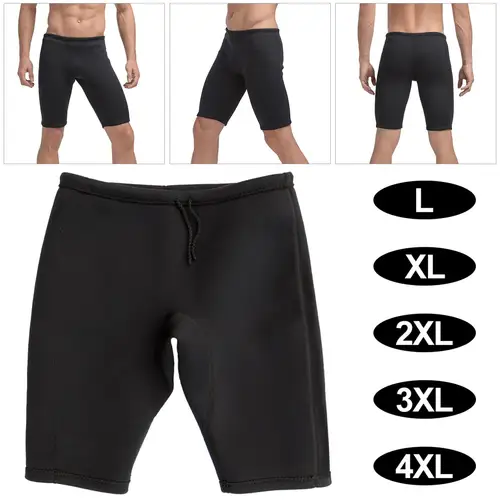 Imagen 1 del producto Traje de neopreno pantalones cortos hombres pantalones de natación Jammers 3mm neopreno buceo traje húmedo flotabilidad
