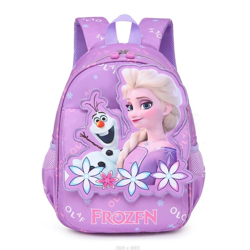 Hot Frozen Elsa Princess School Bag Kindergarten Backpack Hello Kitty Fashion Toddler Girl Boys Bookbag Shoulder Bag Mochila