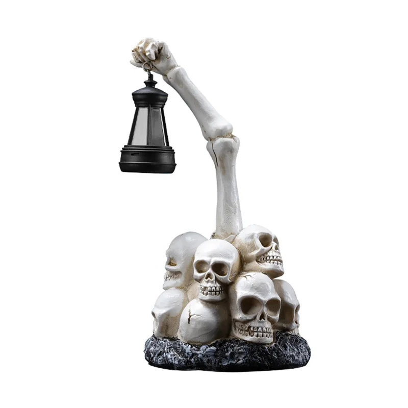 

AA81-Halloween Hand-Held Lantern Ornaments Half-Length Ghost Hand Garden Ground Decoration Ghost Festival Outdoor Film Props